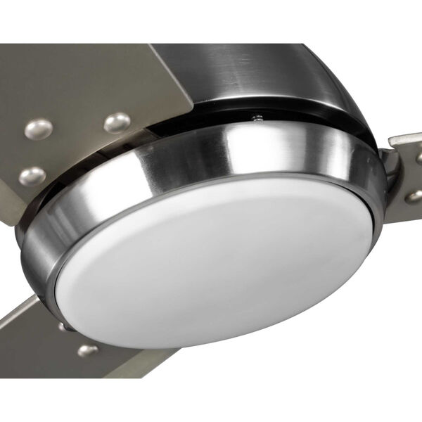 Oriole Brushed Nickel 60-Inch LED One-Light Ceiling Fan, image 4