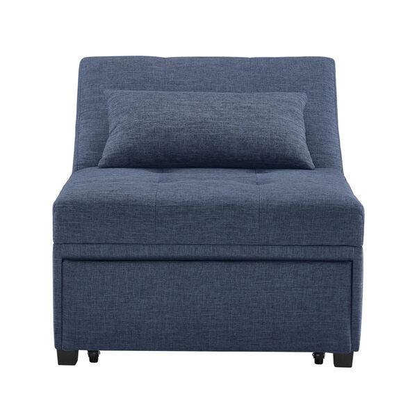 Connor Blue Sofa Bed, image 1
