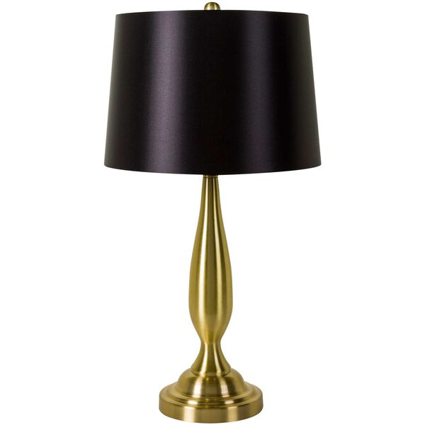 Crawford Brass One-Light Table Lamp, image 1