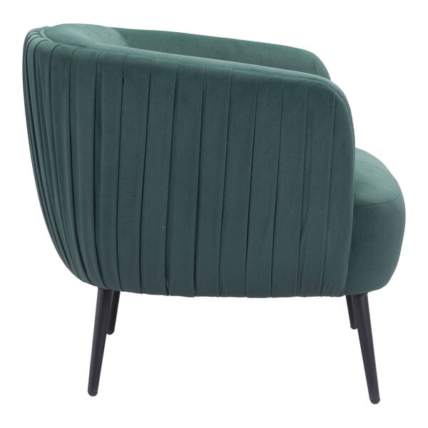 Karan Green and Black Accent Chair, image 3