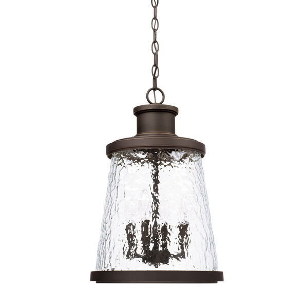 Tory Oil Rubbed Bronze Four-Light Outdoor Hanging Lantern, image 1