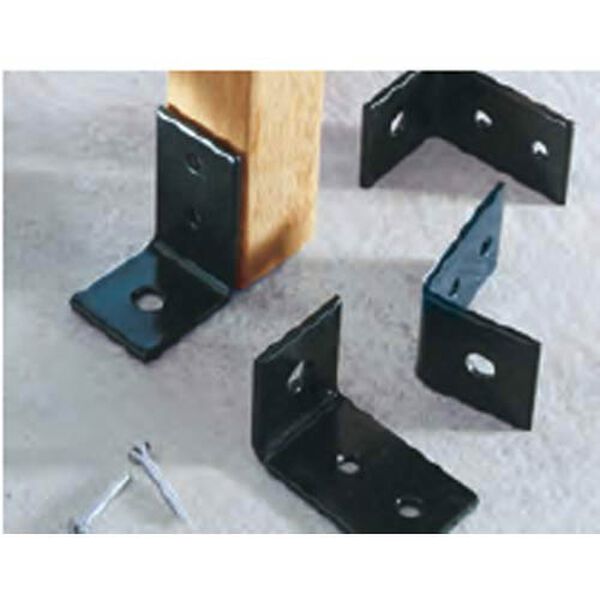 Set of Four Powder Coated Bench Anchors, image 1