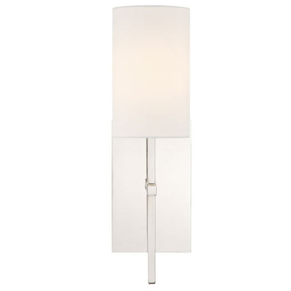 Vincent Silver One-Light Wall Sconce, image 1