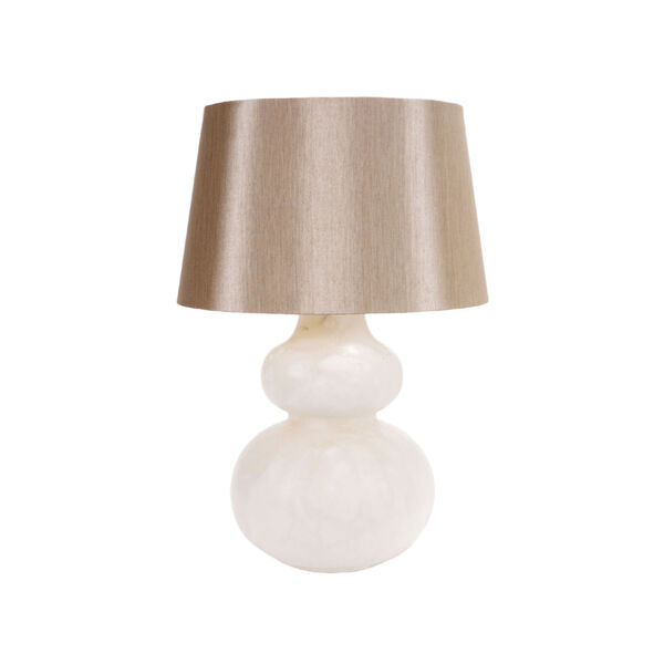 Natural White Ambassador Table Lamp, image 1