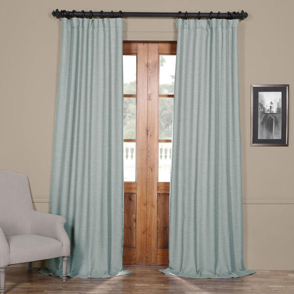 Gulf Blue 96 x 50 In. Blackout Curtain Panel, image 1