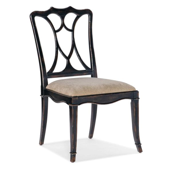 Charleston Black Cherry Side Chair, image 1