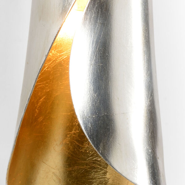 Silver Two-Light  Crosby Cuff Sconce, image 2
