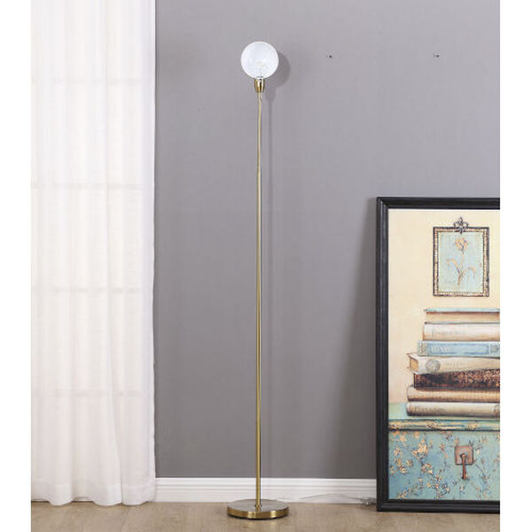 Regent Brass LED Floor Lamp, image 2