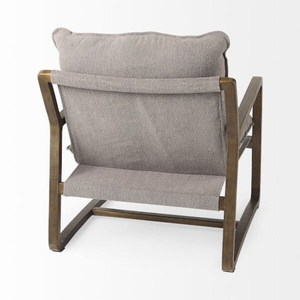 Brayden Dark Brown and Gray Accent Chair, image 5