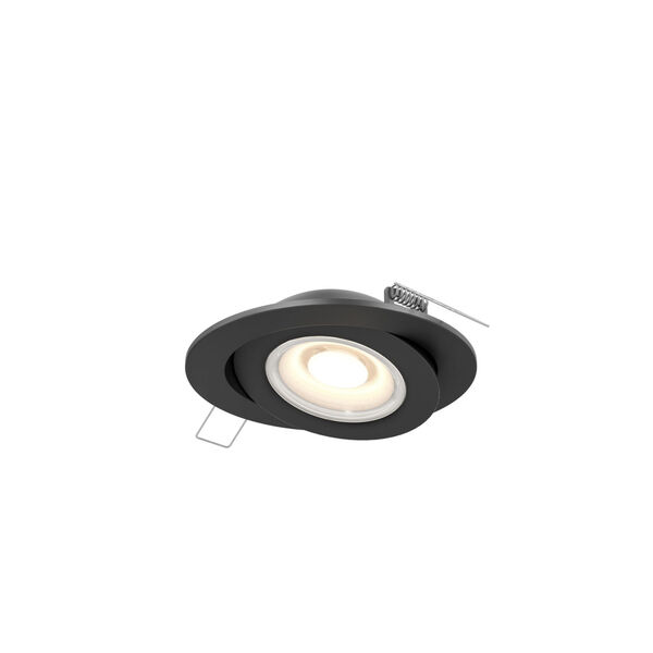 Black LED Gimbal Recessed Light, image 1