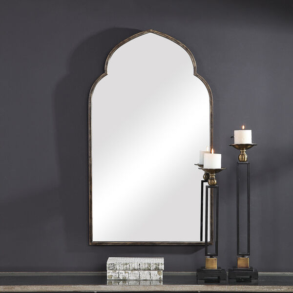 Aster Bronze Arch Wall Mirror, image 3
