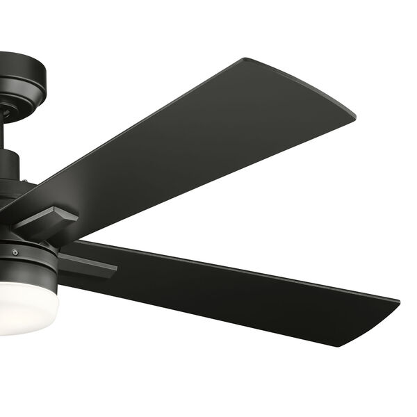 Lija Satin Black 52-Inch LED Ceiling Fan, image 6