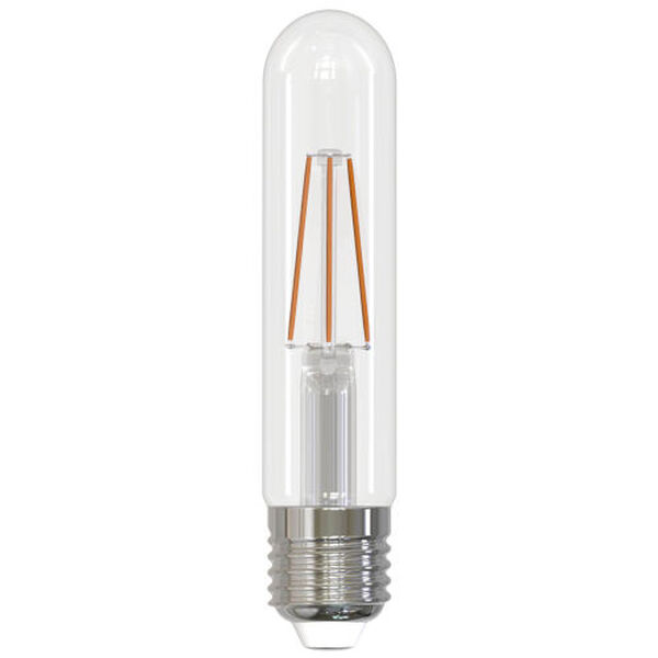 Pack of 2 Clear LED Filament T9 40 Watt Equivalent Standard Base Warm White 400 Lumens Light Bulbs, image 1
