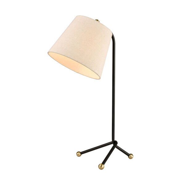 Pine Plains Black One-Light Table Lamp, image 1