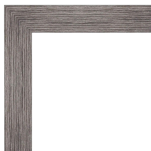 Pinstripe Gray 18W X 52H-Inch Full Length Mirror, image 2