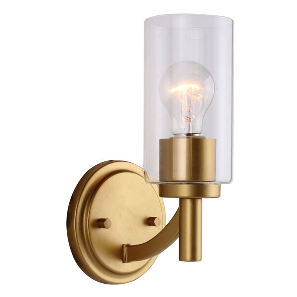 Devora Antique Gold Six-Inch One-Light Wall Sconce, image 1