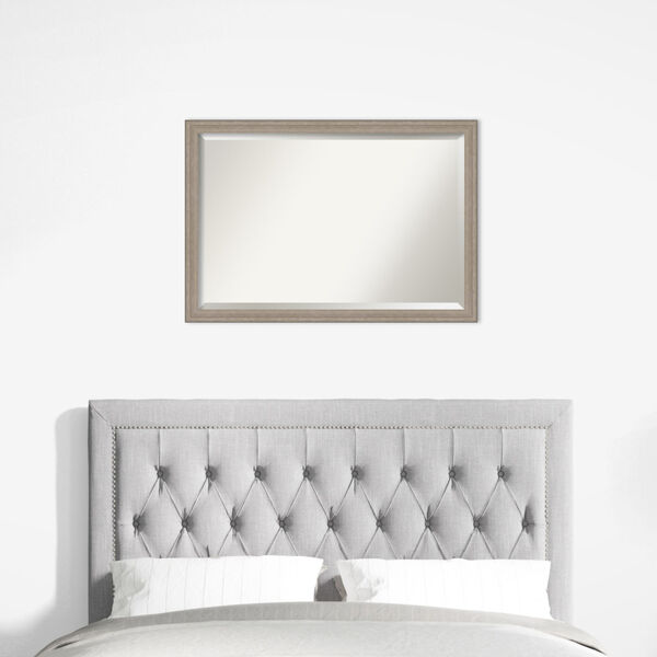 Gray 39W X 27H-Inch Decorative Wall Mirror, image 5