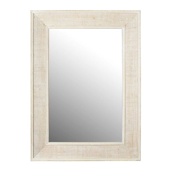 White 23 x 31-Inch Rectangle Wall Mirror, image 1