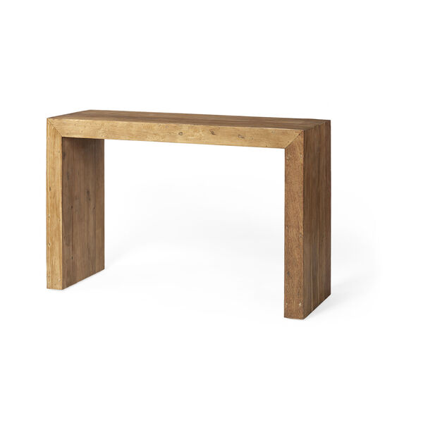 Karson I Brown Wooden Console Table, image 1