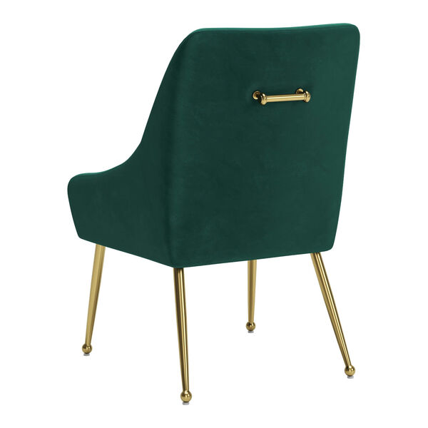 Madelaine Green and Gold Dining Chair, image 6