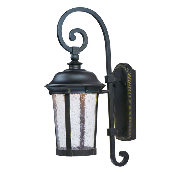 Dover LED Bronze One-Light Eight-Inch Outdoor Wall Sconce, image 1