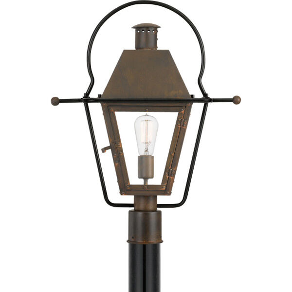 Rue De Royal Industrial Bronze One-Light Outdoor Post Lantern, image 3