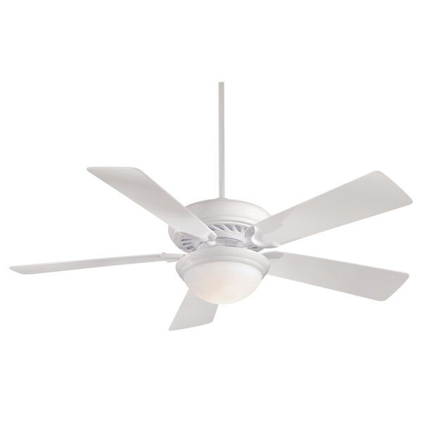 Supra White 52-Inch LED Ceiling Fan, image 1