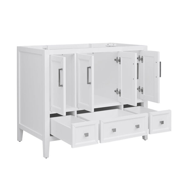 Everette White 42-Inch Vanity Cabinet, image 3