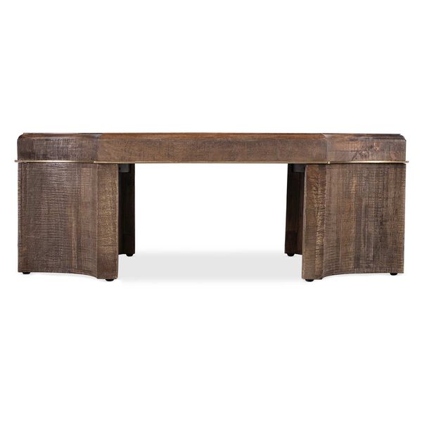 Commerce and Market Natural Wood Cocktail Table, image 3