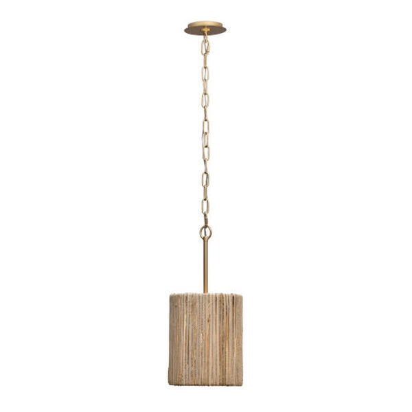 Jacobs Ladder French Gold One-Light Mini Pendant, image 2