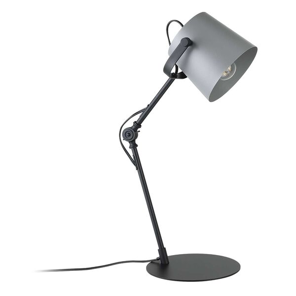 Goodall Black Grey One-Light Table Lamp, image 1