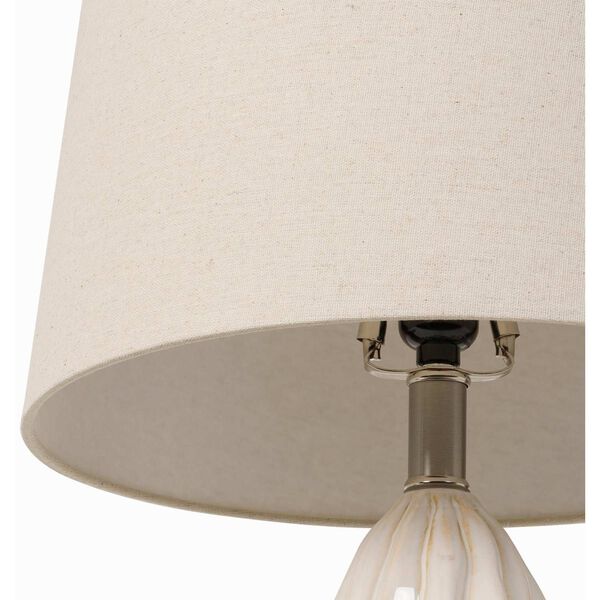 Liza White One-Light Table Lamp, image 4