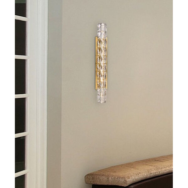 Valetta Gold Integrated LED Linear Wall Sconce, image 2