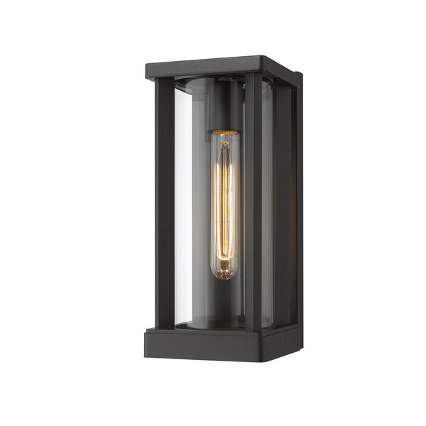 Glenwood Black 5-Inch One-Light Outdoor Wall Sconce, image 1