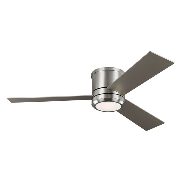 Clarity Max Brushed Steel 56-Inch One-Light LED Ceiling Fan, image 1