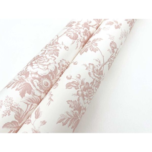 Anemone Toile Blush Wallpaper, image 5