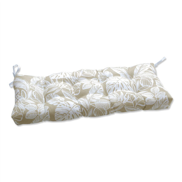 Delray Natural 48-Inch Tufted Bench Cushion, image 1