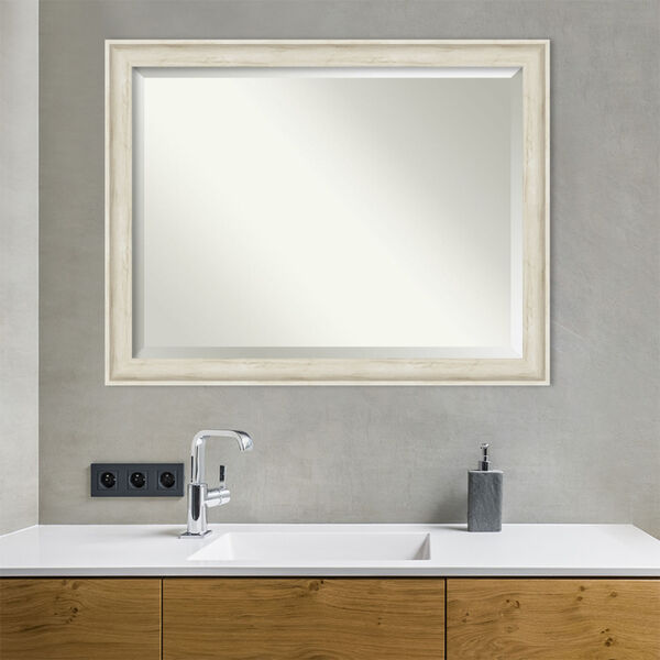 Regal White 45W X 35H-Inch Bathroom Vanity Wall Mirror, image 5