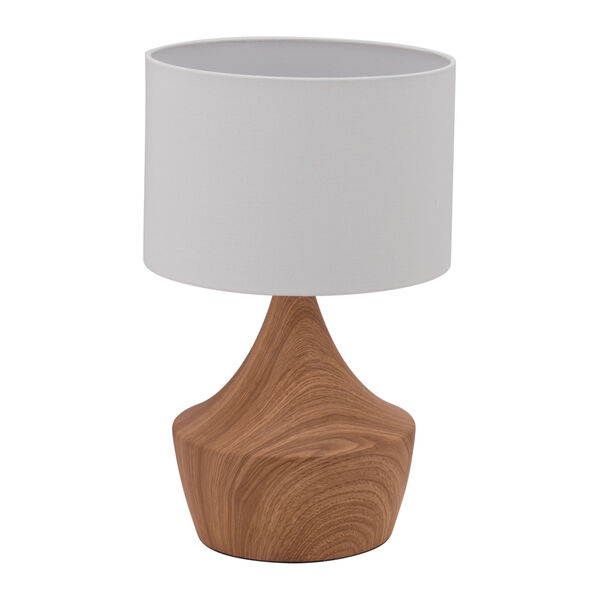 Kelly White and Brown One-Light Table Lamp, image 4