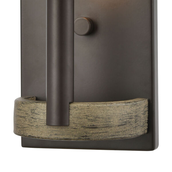Transitions Oil Rubbed Bronze and Aspen One-Light ADA Wall Sconce, image 5