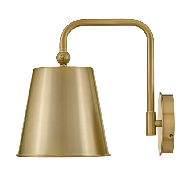 Blake Lacquered Brass One-Light Wall Sconce, image 5