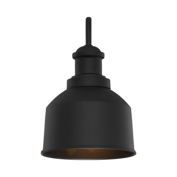 Lex Matte Black Six-Inch One-Light Outdoor Wall Sconce, image 4