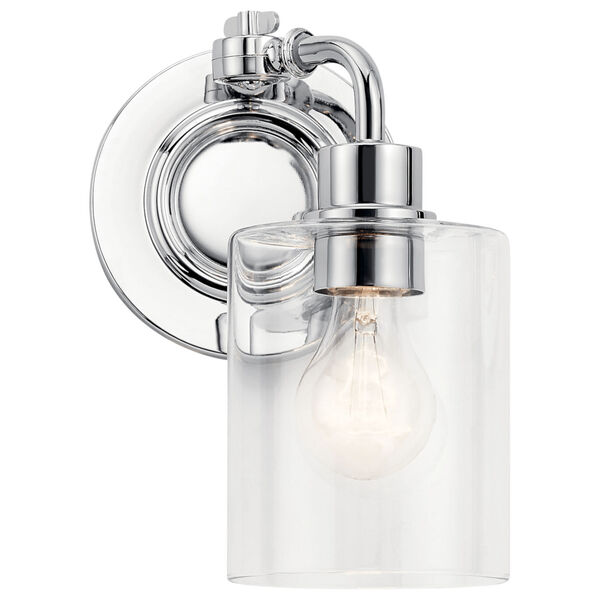Gunnison Chrome Six-Inch One-Light Wall Sconce, image 3