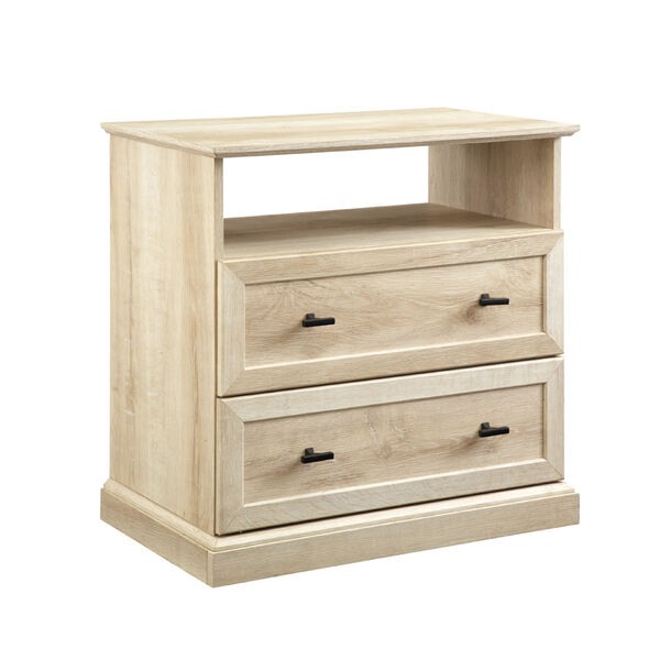 Clyde White Oak Nightstand with Two Drawers, image 5