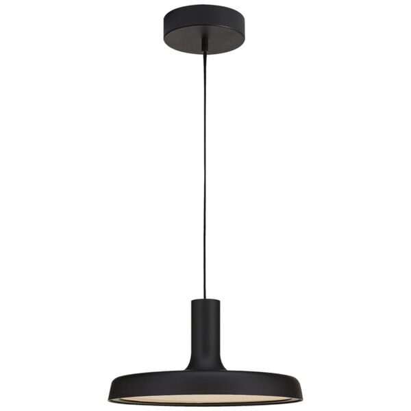 Farmhouse Dot 13-Inch Pendant in Stone Black by Peter Bristol, image 1
