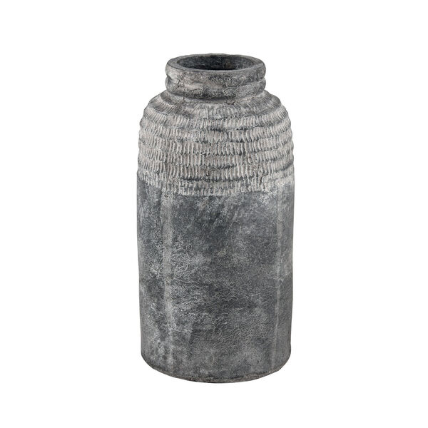 Ashe Antique Dark Gray Medium Vase, Set of 2, image 1