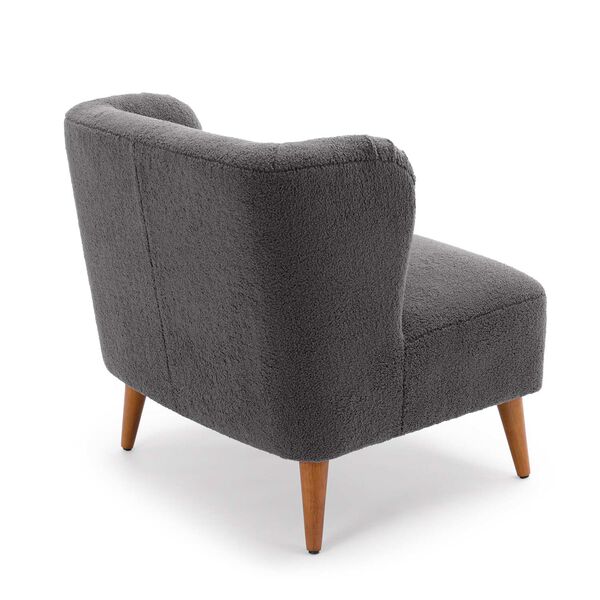 Vesper Boucle Gray Accent Chair, image 5
