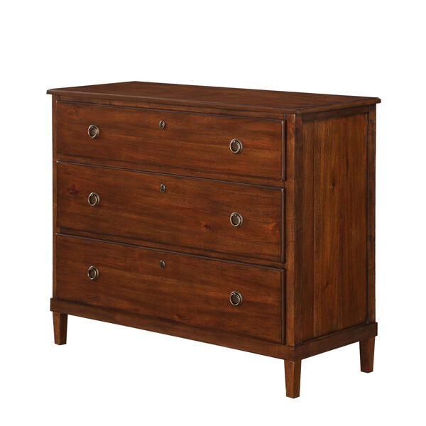 Cambridge Brown Three-Drawer Dresser, image 6