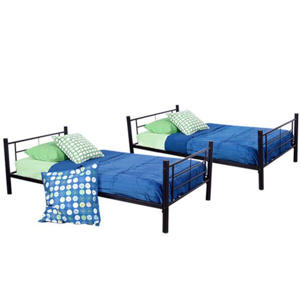 Sunset Black Twin/Twin Bunk Bed, image 2