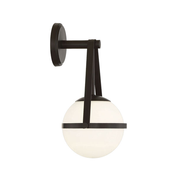 Polson Matte Black One-Light Wall Sconce, image 5